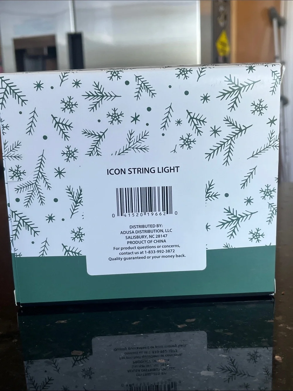 Smart Living Red and Green Holiday Icon String Lights